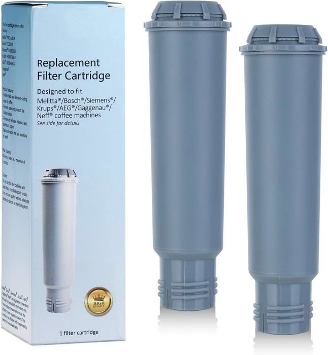 4 Cartucce Filtranti Acqua Aqualogis 461732 Per Macchine Da Caffè Krups, Bosch, Siemens, Gaggenau - Compatibili Con TCZ6003