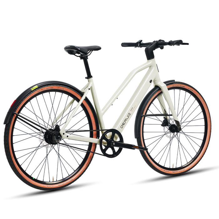 Vélo Electrique Trekking DERUIZ 28" - Moteur Central 250W - Batterie 644Wh - État Quasi Neuf (5 Km)