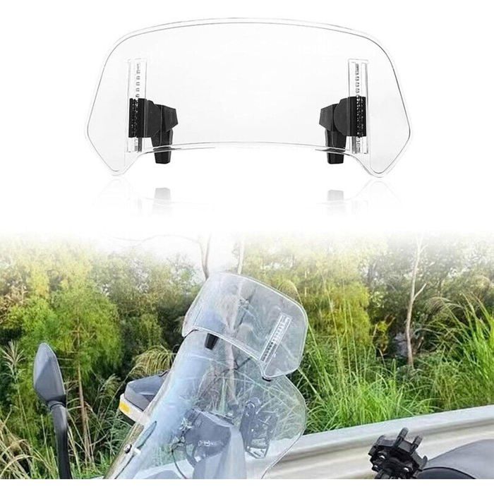 Spoiler de pare-brise réglable pour moto, déflecteur d'air, Protection contre le vent universelle – acheter aux petits prix dans la boutique en ligne