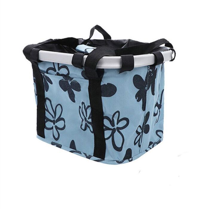 Panier de vélo pliable panier de guidon de vélo amovible