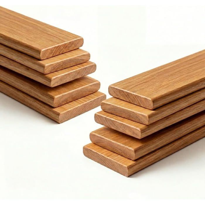 EBAC Lot de 10 Lattes pour sommier et lit 70 cm 700x53x8 mm Bois de hêtre 7 plis Remplacement EBAC Lot de 10 Lattes pour sommier et lit 70 cm 700x53x8 mm Bois de hêtre 7 plis Remplacement