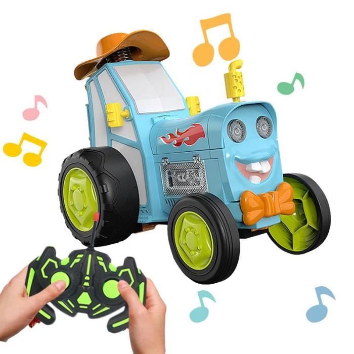 Neamou Jouet de Tricycle Cascadeur | Stunt Tricycle Pull Lights de Cyclisme rotatifs,Véhicule de Performance de Cascade, pour Anniversaire, Pâques, Noël