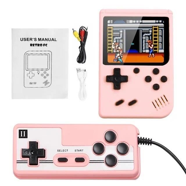 Jeu électronique de poche Console Retro Double lecteur 3,0 pouces Lcd ... pas cher Jeu électronique de poche Console Retro Double lecteur 3,0 pouces Lcd ... pas cher