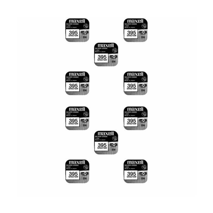 1 Batteria Murata 395/399 SR927/W/SW AG7 SR57 Ossido D'argento 0% Mercurio Per Orologio