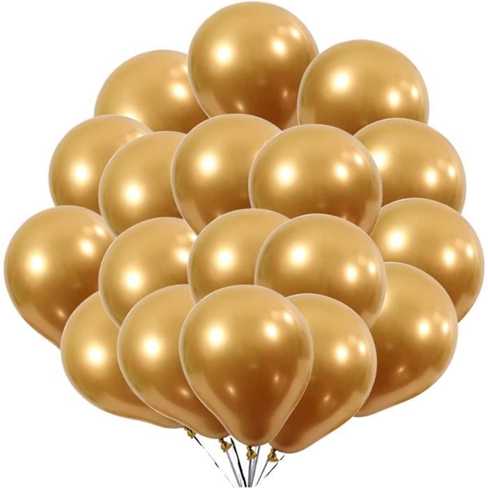 Lot de 50 ballons décoratifs en latex pour décoration de fête 