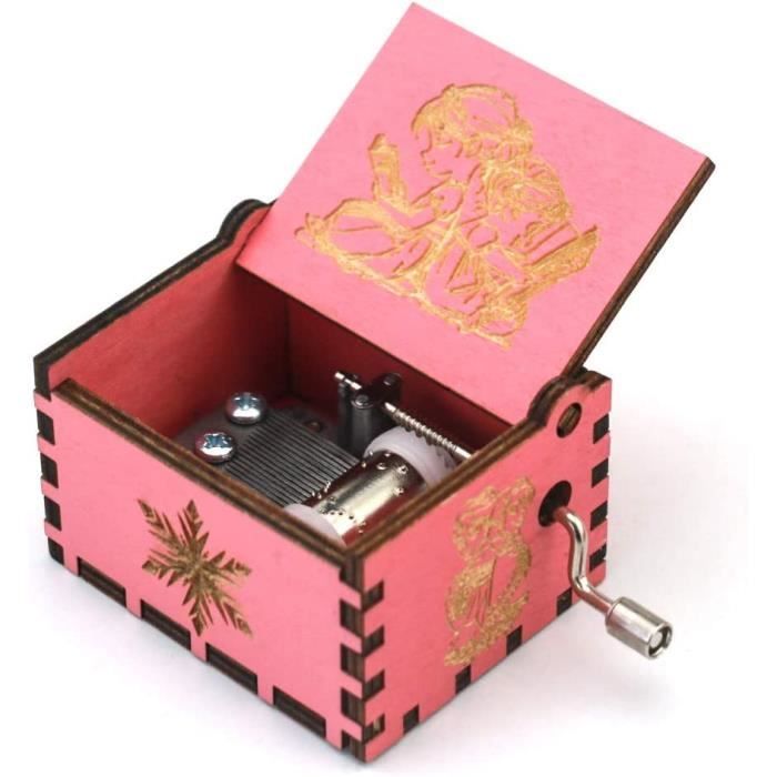 Scatola Musicale Sailor Moon - Legno Vintage Con Meccanismo A Carica - Foto 3