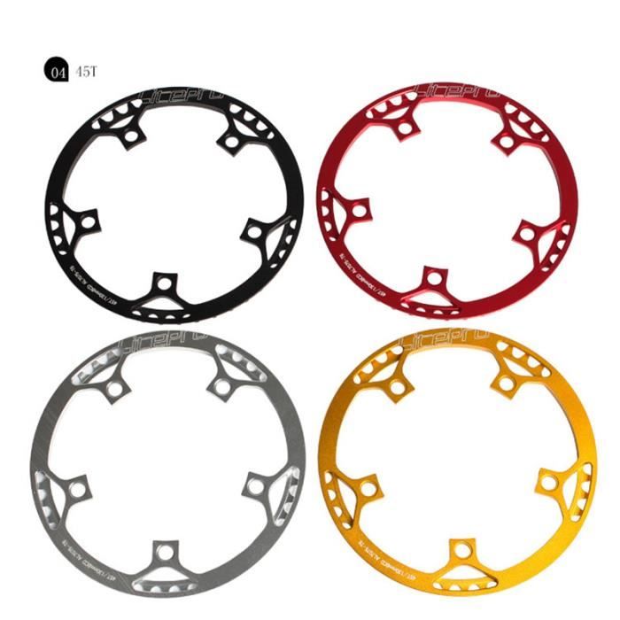 Pédalier de vélo professionnel en aluminium de marque SNAIL, plateau de chaîne 3 Pédalier de vélo professionnel en aluminium de marque SNAIL, plateau de chaîne 3