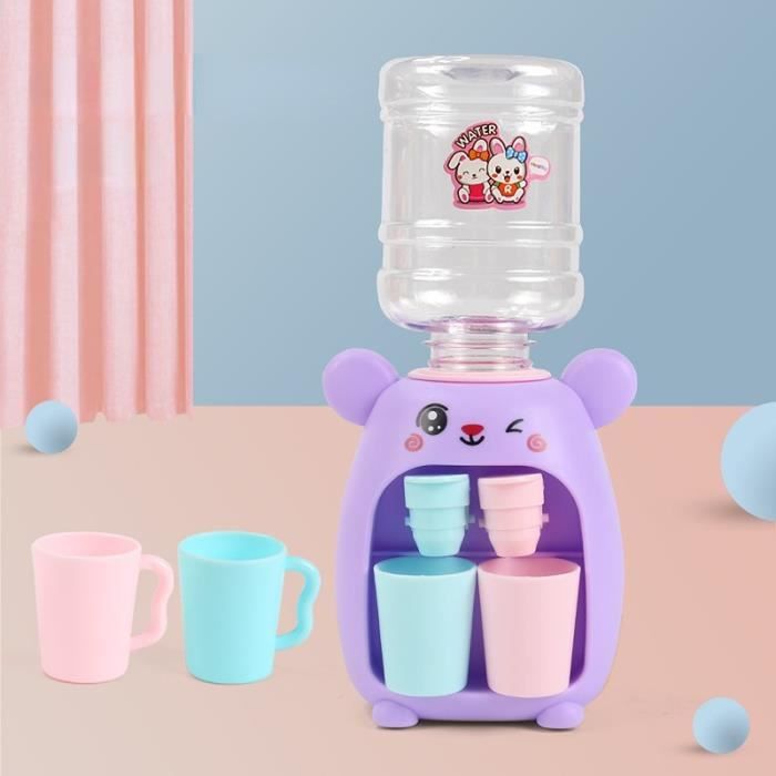 Juboury Dinette Enfant Services à Thé à Jouer Jouet De Simulation D Cuisine Avec Dessert Beignet Support A Gateau Nappe E Amz B