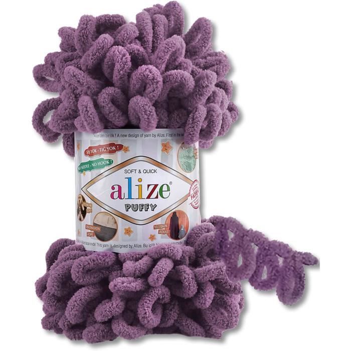 Pelote de lin français Alizé pour le crochet et le tricot