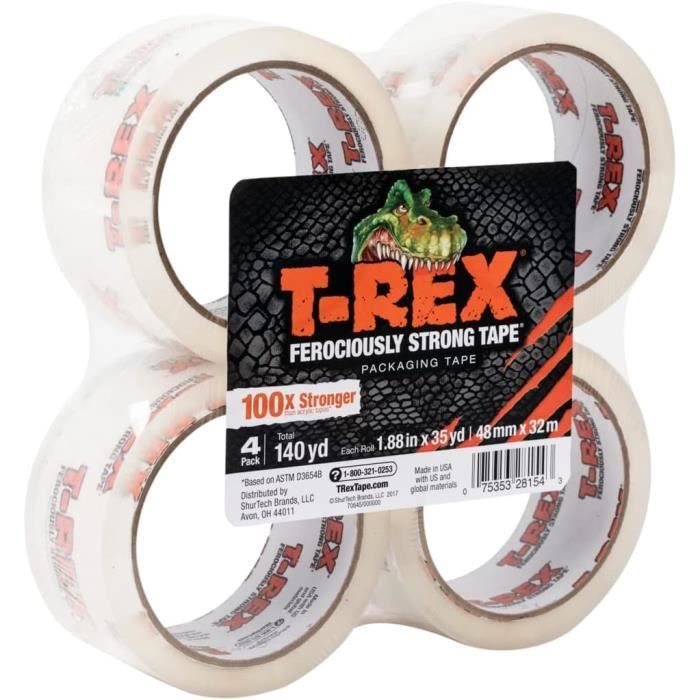 T Rex Ruban Toile Grand Rouleau 48 Mm X 32 M main image 0
