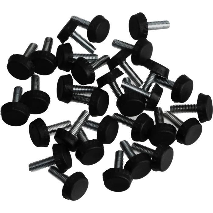 Lot De 8 Vis Réglables De Nivellement MetalTech - Pour Base Plaque Acier, échafaudage, Neuf