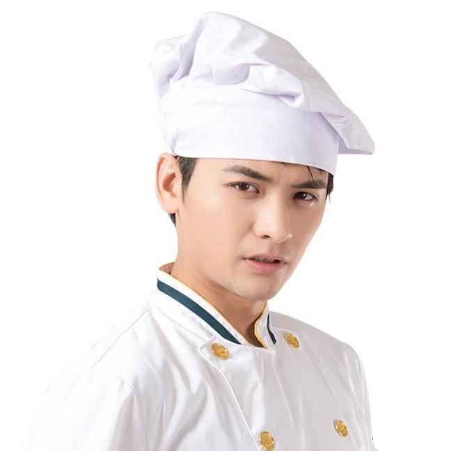 3 Chapeaux Chef De Cuisine Nanxson - Filet Cheveux Blanc, Taille Ajustable