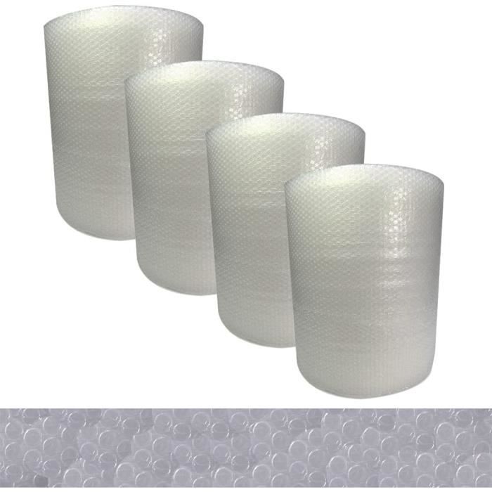 Papier bulle 50 cm x 100 m épaisseur 60 microns, 4 rouleaux[1722] Cdiscount Bricolage