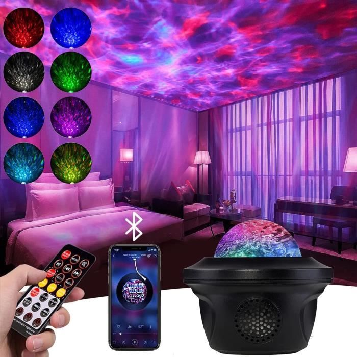 Projecteur Ciel Étoilé LED Télécommande Ambiance Multicolore