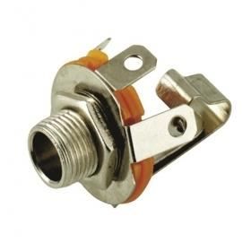 Bornier audio Jack 6.35mm mono avec switch