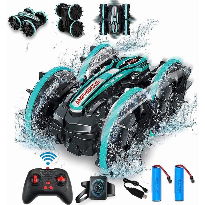 Dreamlandia Voiture RC Spider – L'engin Amphibie Tout-terrain Qui Fait Des Cascades Et Roule Partout !