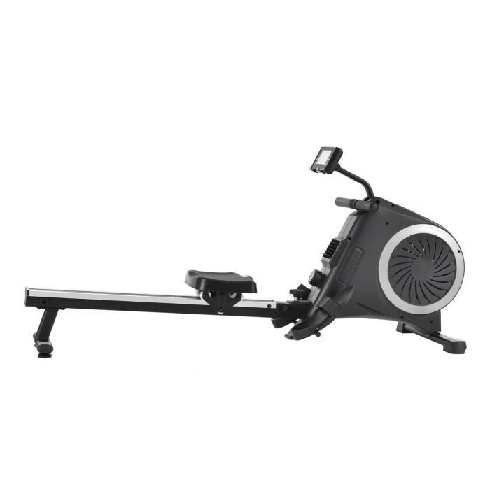 Rameur Magnétique Compact Pour La Maison - 8 Niveaux De Résistance, Silencieux, Pliable, Jusqu'à 136 Kg