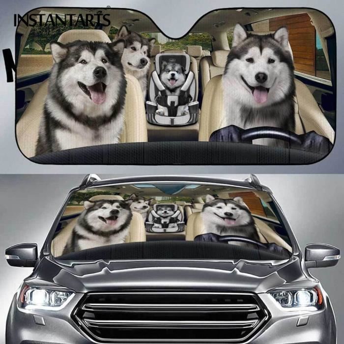 Pare-soleil de voiture, pare-soleil de voiture, chien Beagle imprimé 3D,  chien drôle, Cool et beau HQAC088HC - Cdiscount Auto