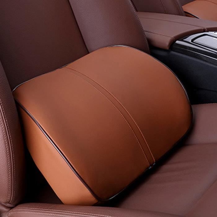 Coussin Nuque Voiture Mémoire Forme - Sangle Réglable, Housse Lavable, Confort Conduite Longue