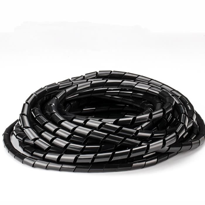 Manchon Spiralé Pour Câbles - 1 Mètre, Diamètre 12 Mm | Gaine De Protection Multicolore Et Flexible - 2