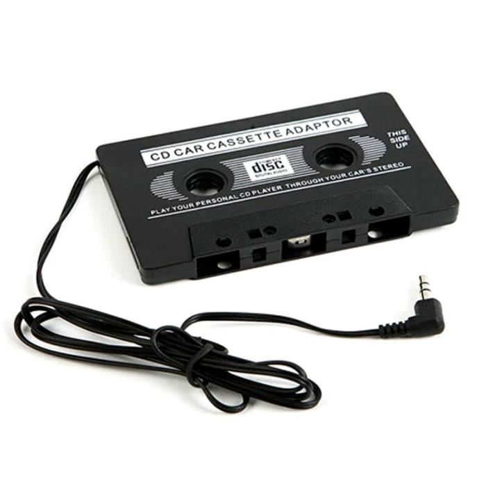 Adaptateur bluetooth,Adaptateur de Cassette Audio de  voiture,transmetteur,pour MP3 IPod CD MD iPhone,3.5mm AUX- Black[B7737] -  Cdiscount Informatique