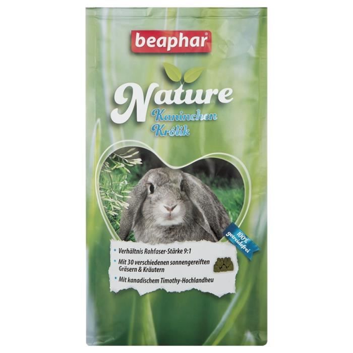 Meilleurs prix pour Granulés pour Lapin - BEAPHAR - Nature - 1,25 kg - Vitamines A, B, C, D, E - Sac