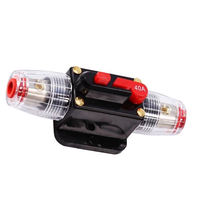 Cikonielf fusible réarmable Disjoncteur de voiture, disjoncteur, 12V DC