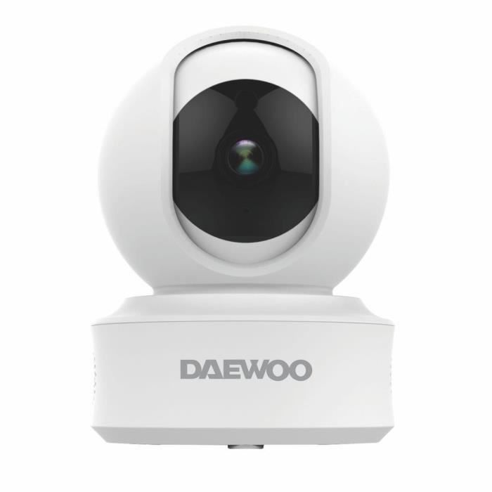 Caméra de sécurité intérieure - DAEWOO - IP501 - Full HD 1080P - Vision nocturne - Audio bidirectionnel