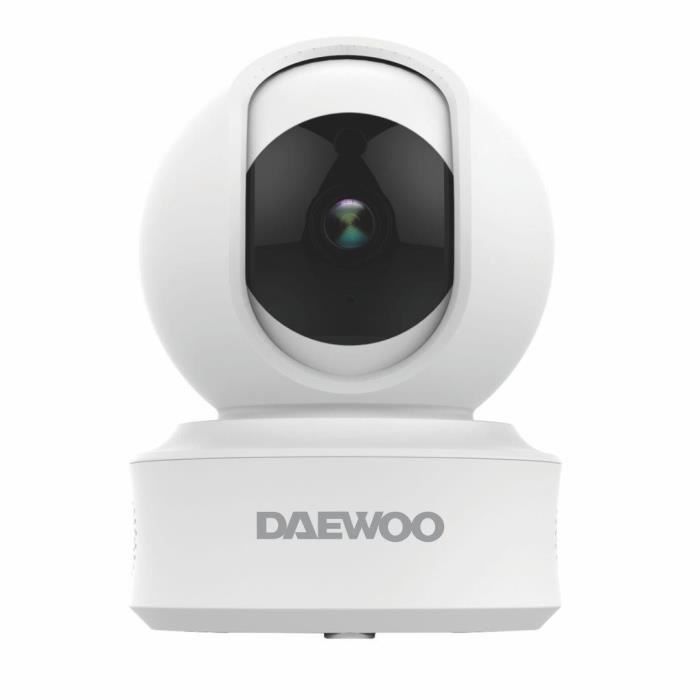 Caméra de sécurité intérieure DAEWOO IP501 Full HD Vision nocturne Audio bidirectionnel