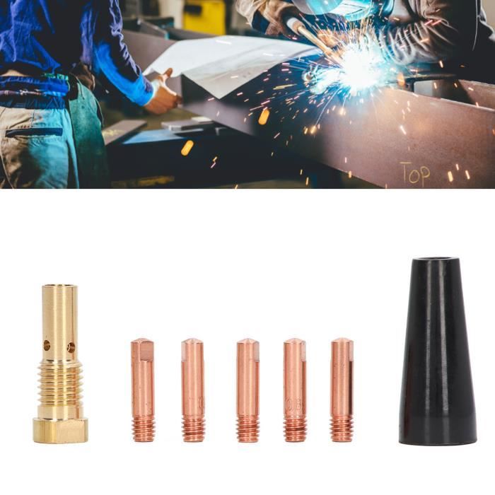 Kit De Soudage MIG 24 Pièces Avec Embouts De Soudage En