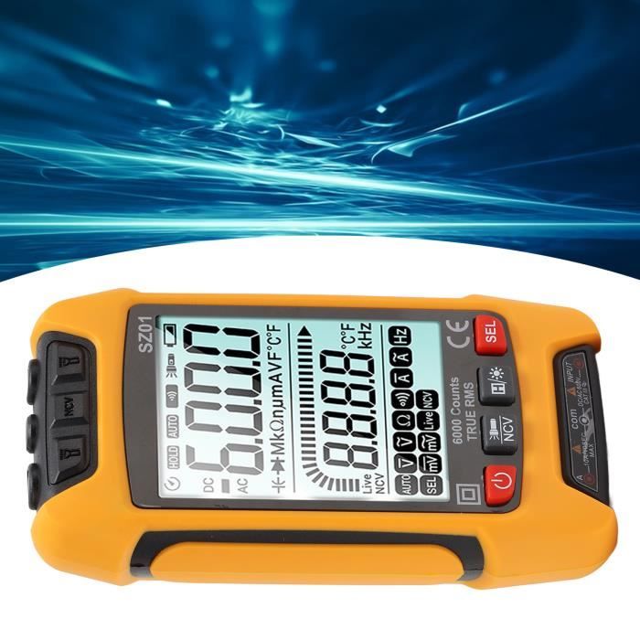 Mini Multimètre Numérique, Testeur De Poche Universel, Voltmètre