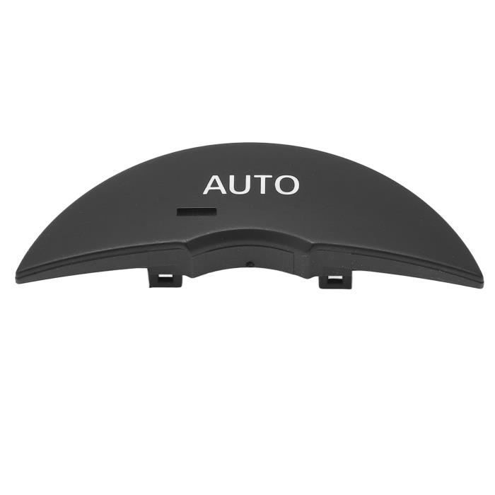 2 Boutons Capuchons Pour Climatisation Auto - Décalcomanies Argentées - Lot De 2 Pièces