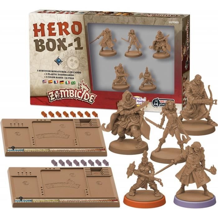 Zombicide Black Plague Extension Hero Box 1 Cdiscount Jeux Jouets Zombicide Black Plague Extension Hero Box 1 Cdiscount Jeux Jouets