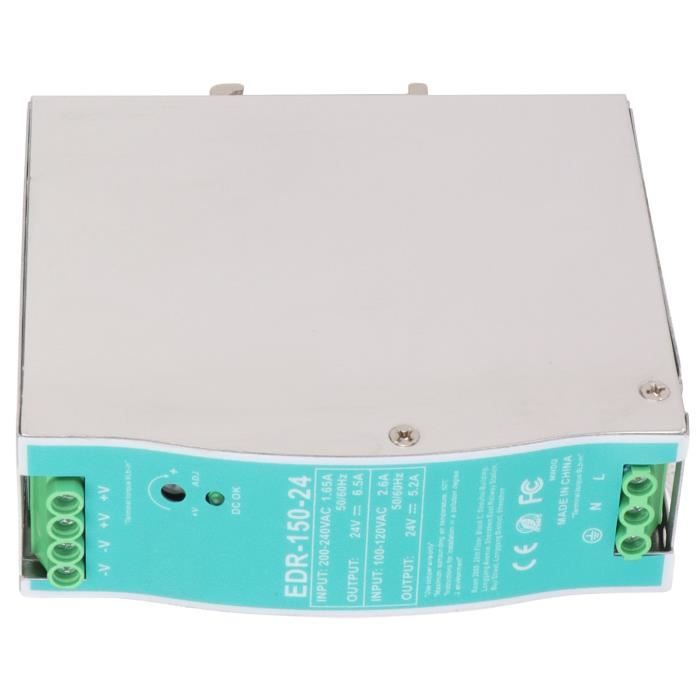 Alimentation de commutation - ASHATA - DR-30-24 - 36 W - 1.5 A - ABS
