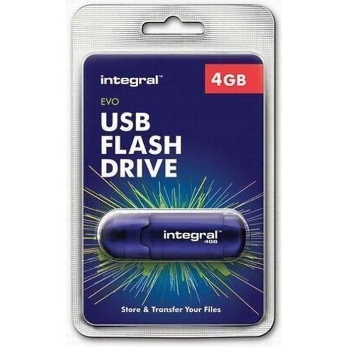 INTEGRAL Clé USB Evo - 4 Go - USB 2.0