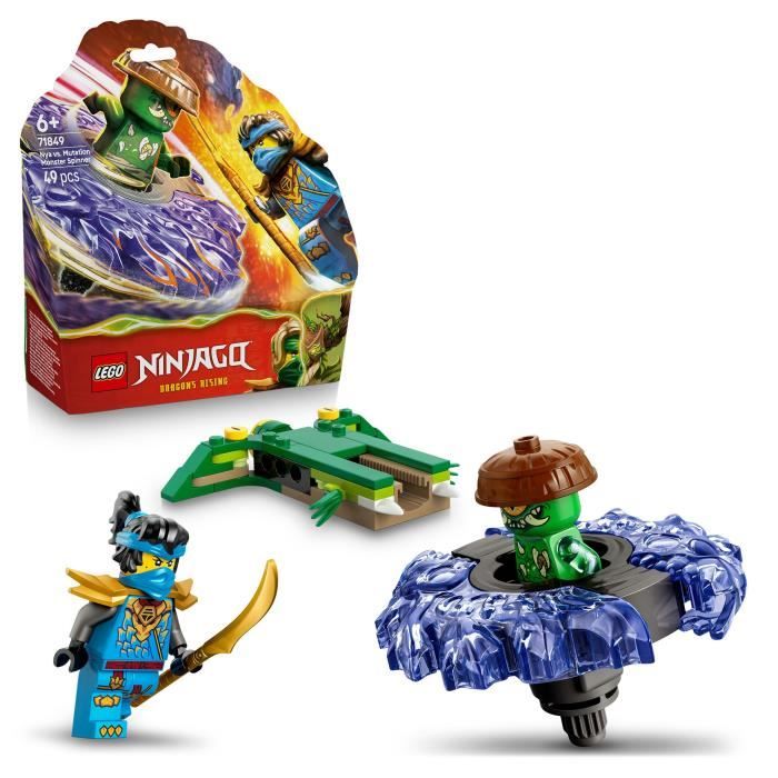 LEGO Ninjago Nya contre la toupie du monstre mutant 71849 - vue 6
