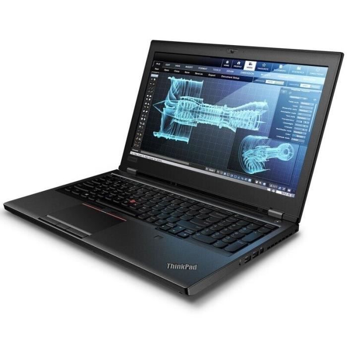 Lenovo ThinkPad P51, Intel® Core™ i7 de 6e génération, 2,7 GHz, 39,6 cm (15.6\