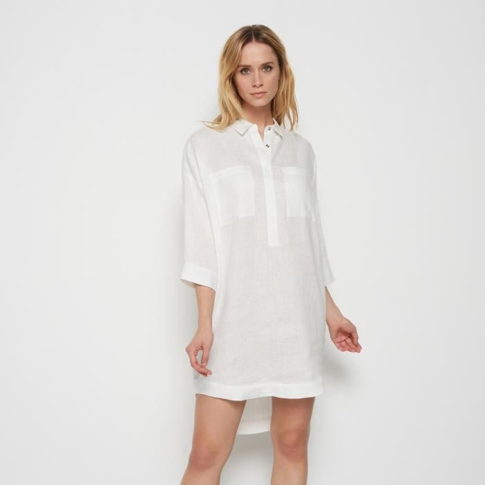 robe tunique lin