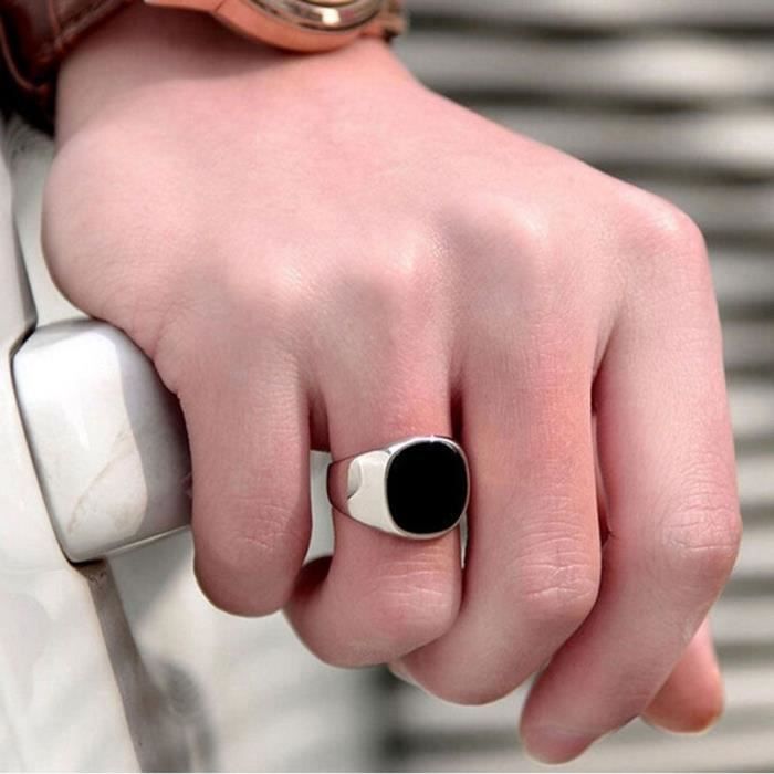 Classique Mariage rotative à Hommes et Femmes en Acier Inoxydable Chaîne Anneau Finger Ring