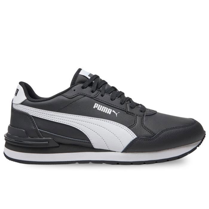 Puma Puma St Runner V4 Leather Chaussures pour Homme Noir 399068-01