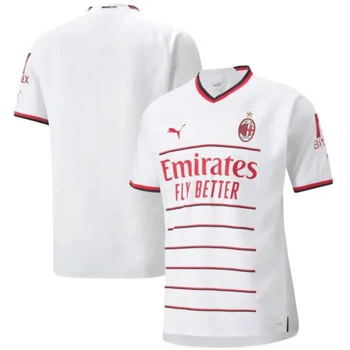 Maillot Extérieur AC Milan 2020/21 - Puma - Blanc - Occasion En Bon état