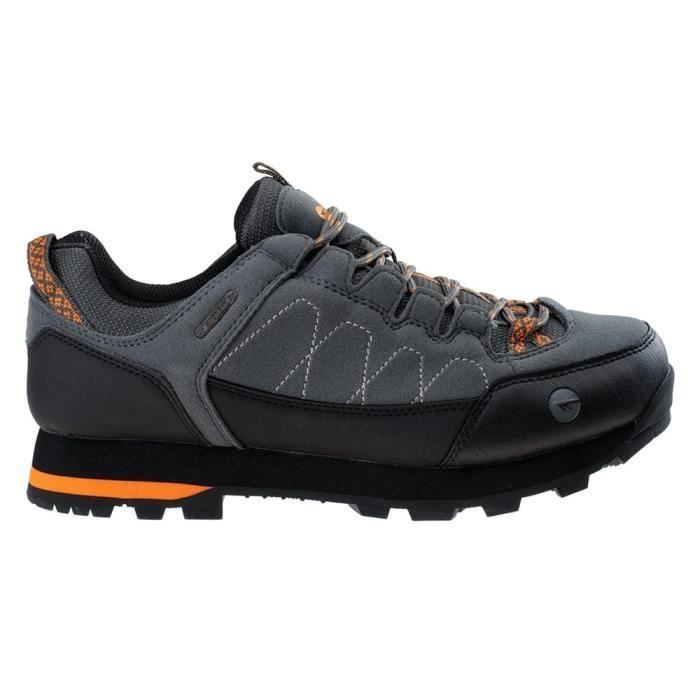 Chaussures de randonnée HI-TEC Gelen II Low WP Gris - Homme/Adulte - Respirant Chaussures de randonnée HI-TEC Gelen II Low WP Gris - Homme/Adulte - Respirant