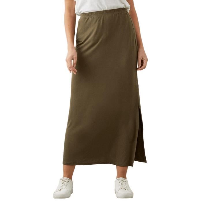 Jupe En Lin Dorothy Perkins Taille 12 - Noire, Longueur 24 Pouces, Neuf Sans étiquettes