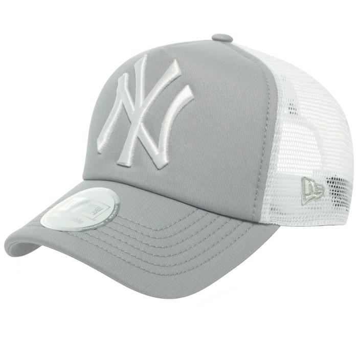 casquette new era blanche homme