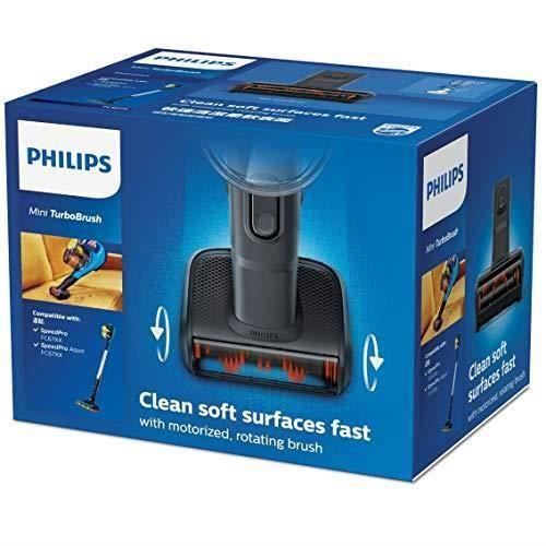 Mini Turbo brosse - PHILIPS - FC8079/01 - Accessoires d'appareils - Conçu pour Aspirateur