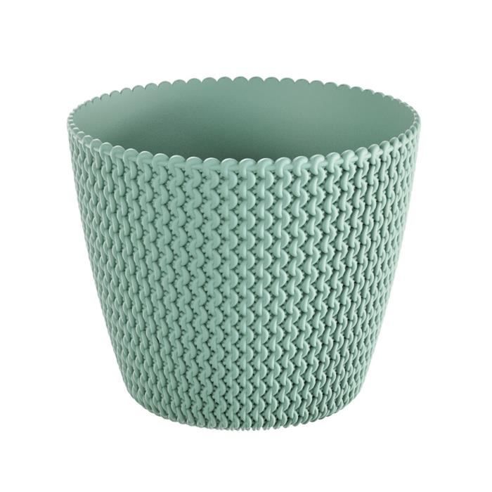 Ciondolo a fiori rotondi 4.8L Prosperplast Splofy Round W Color Mocca, 27 x 16,6 cm | Leroy Merlin