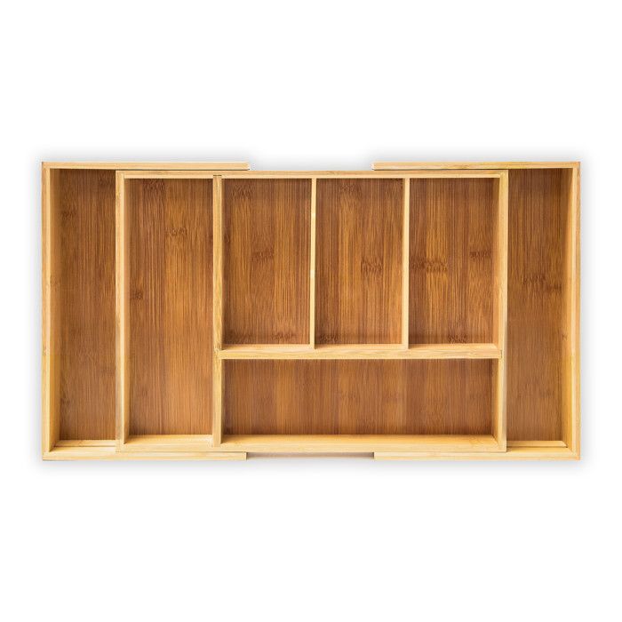 Organisateur Couverts Comptoir Lot De 4 Porte-couverts En Acier Inoxydable Avec Plateau Bois - Range Couverts Design Pour Comptoir Ou Buffet Porte-argenterie Moderne