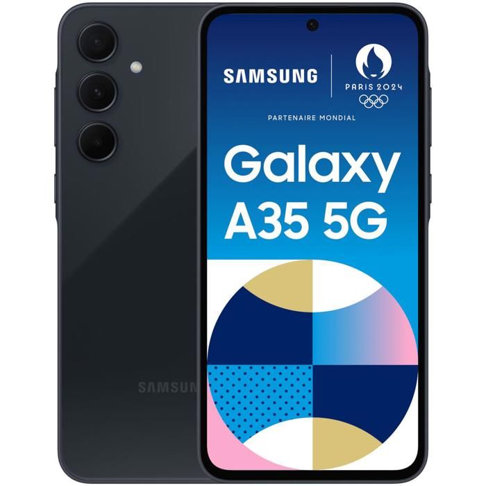 Smartphone - SAMSUNG - A3 - 6 Go RAM - 128 Go - Écran 6.6 pouces Super AMOLED