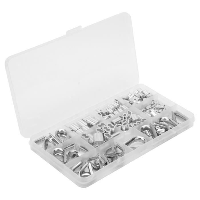 Manchons De Sertissage Pour Câble Métallique 3mm - Lot De 50 Pièces En Cuivre Doré - Pour Boucles, Arrêts - 6x5.5mm