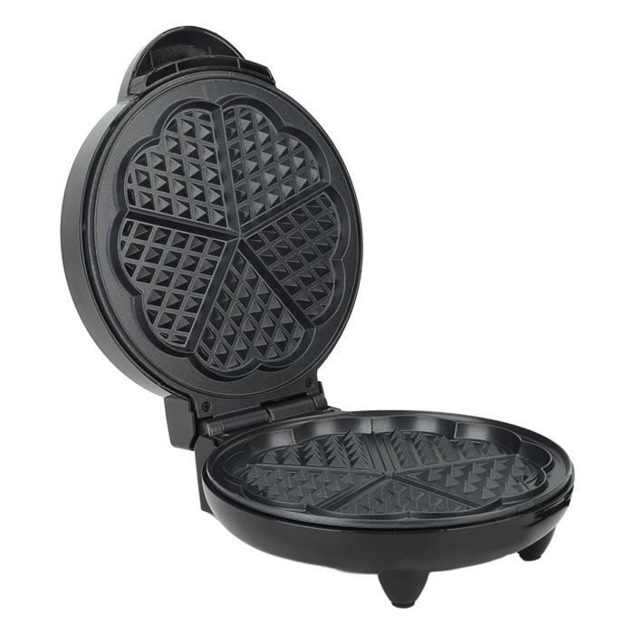 Appareil Croque Monsieur 3 En 1 - Gaufrier 1200W, Plaques Antiadhésives, Contrôle Température, LED